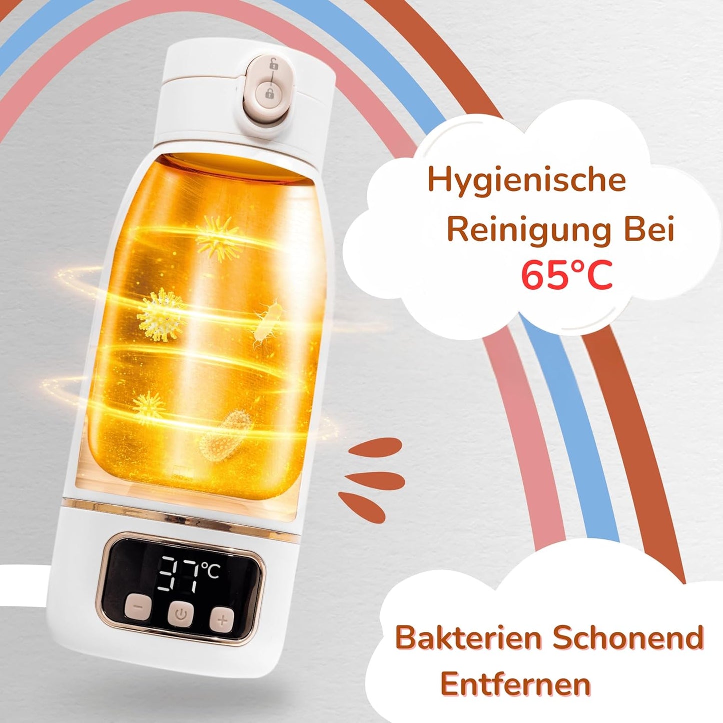 Tragbarer Flaschenwärmer