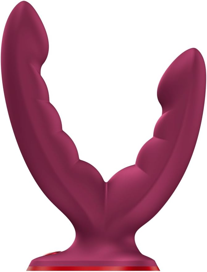 Ryde Doppeldildo mit Saugfuss, Flieder