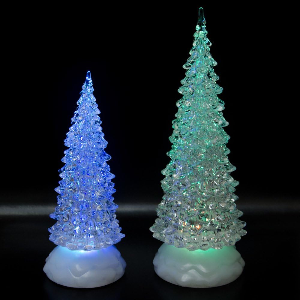 LED-Christbaum mit Timer und Farbwechsel, 27 Cm - Farbwechsel