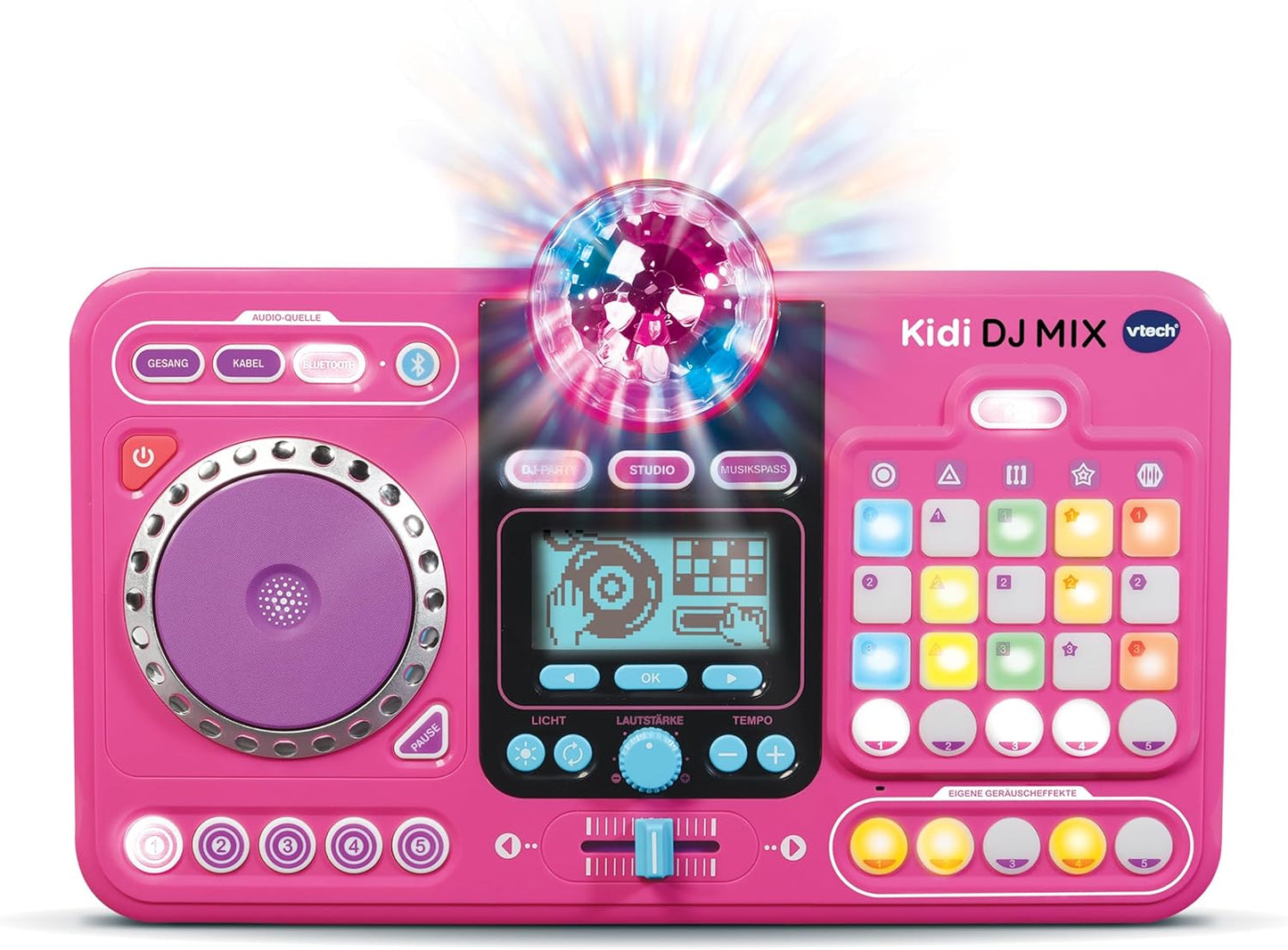 Kidi DJ Mix Set für Kinder, pink