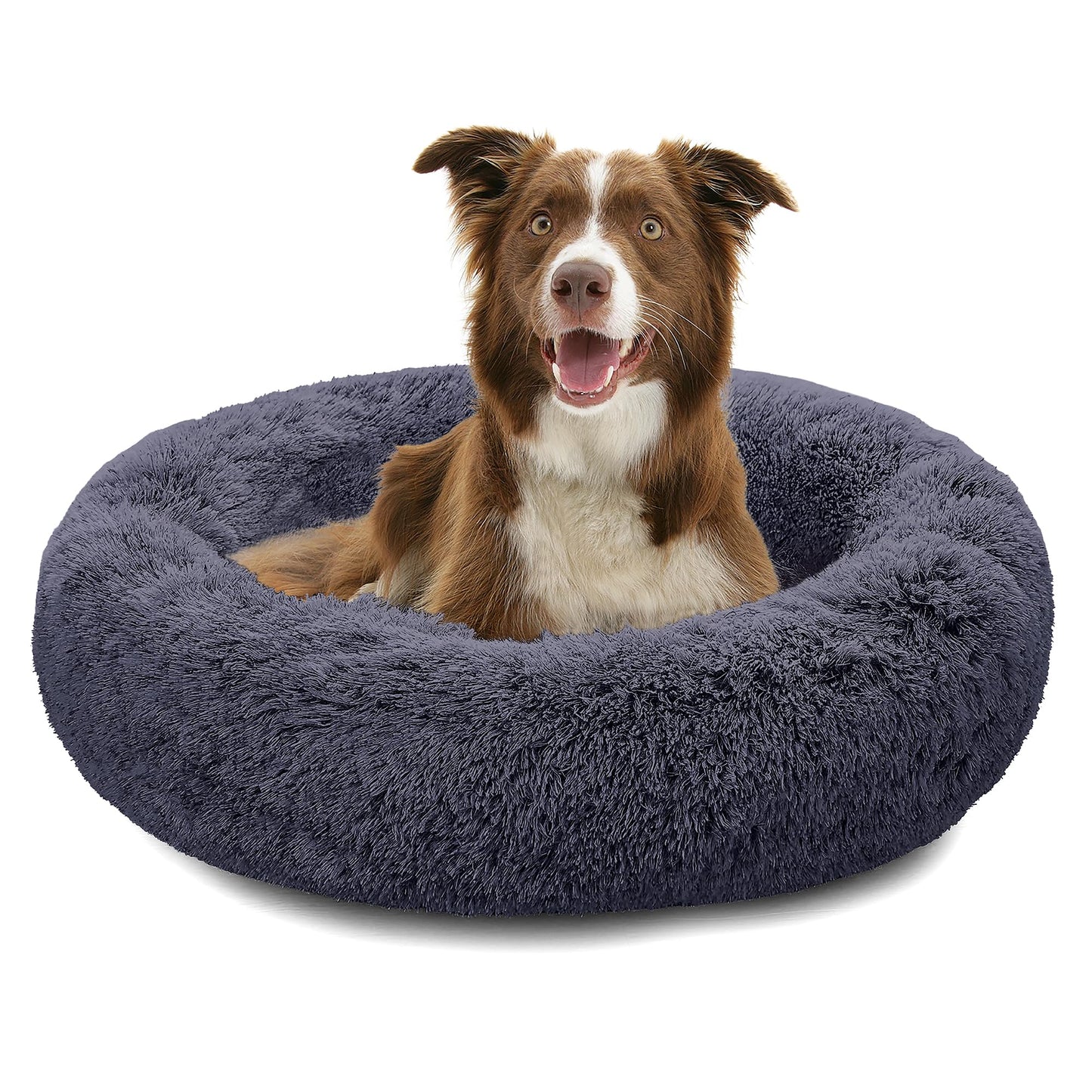 Waschbares Hunde- und Katzenbett, 70 CM Dunkelgrau