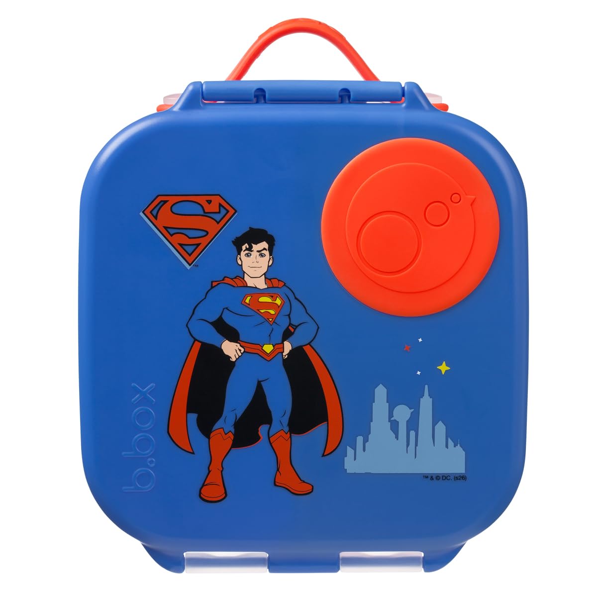 Superman Mini Brotdose mit Bento-Fächern, Superman