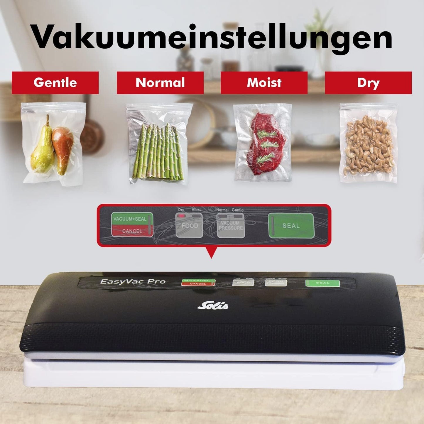 EasyVac Pro, Schwarz/Grau