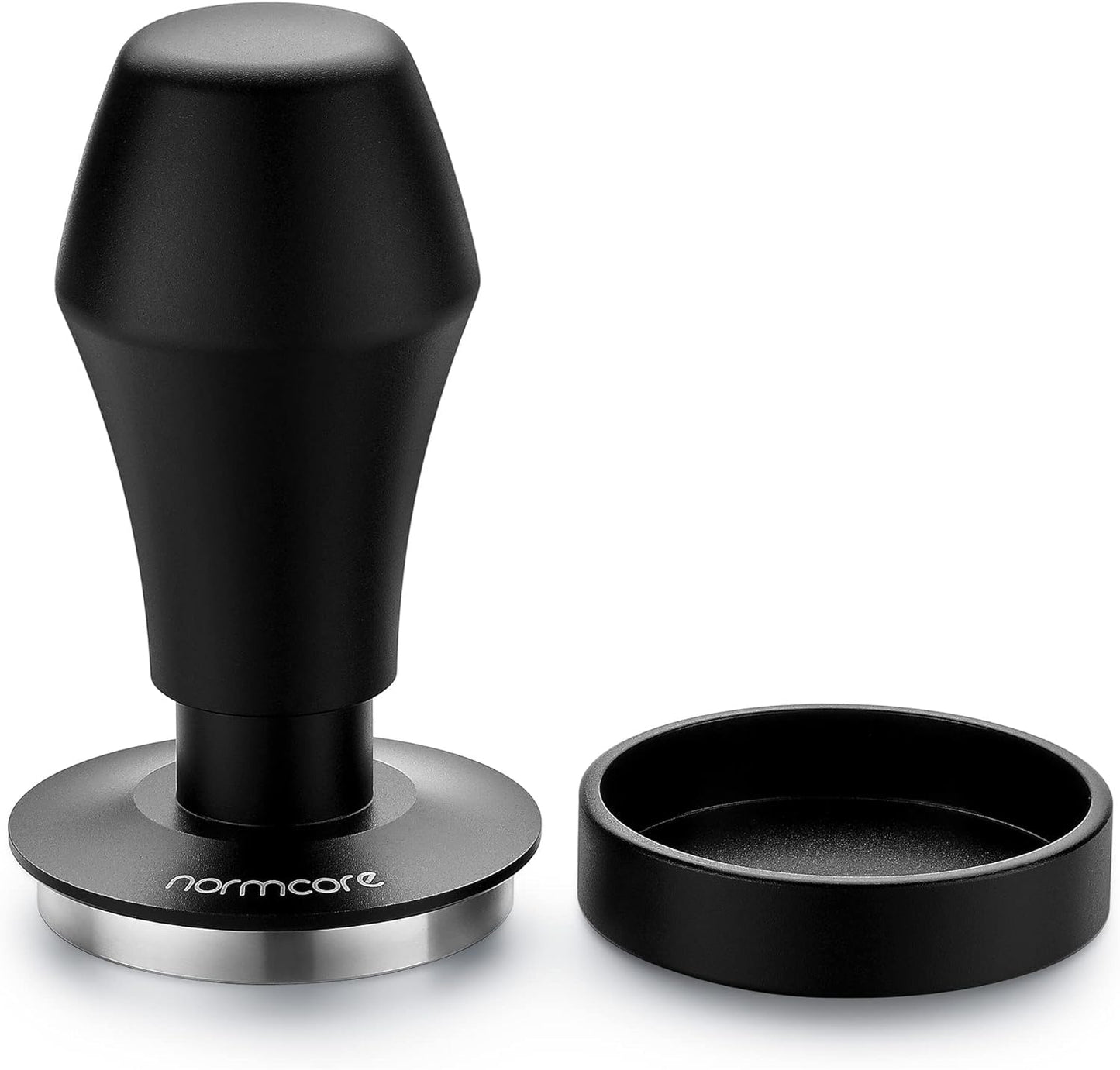 Federbelasteter Kaffeestampfer mit Matte, 45.5mm