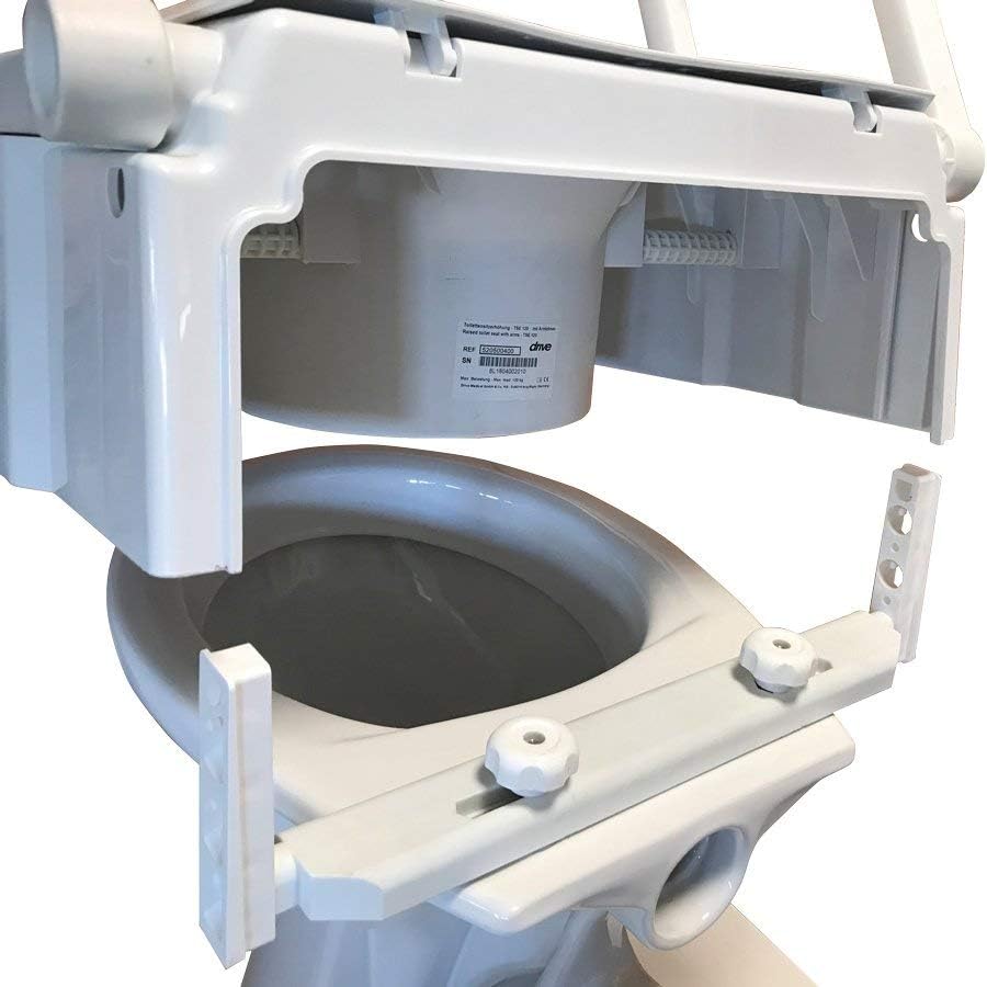 Toilettensitzerhöhung mit Armlehnen TSE 120 PLUS