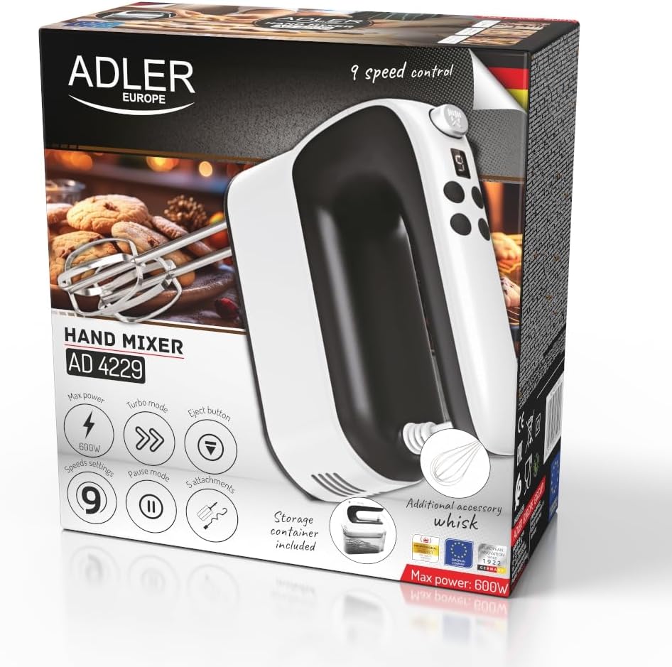 AD 4229 Handmixer mit Zubehör