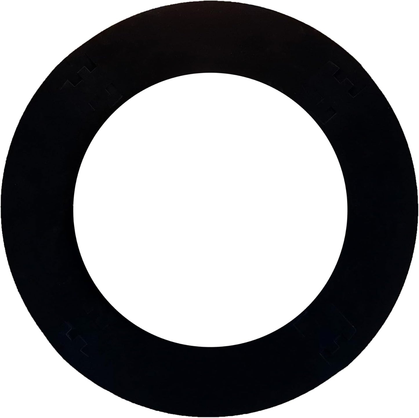 4-teiliger Dartboard Catchring "Eva", Karella Catchring schwarz