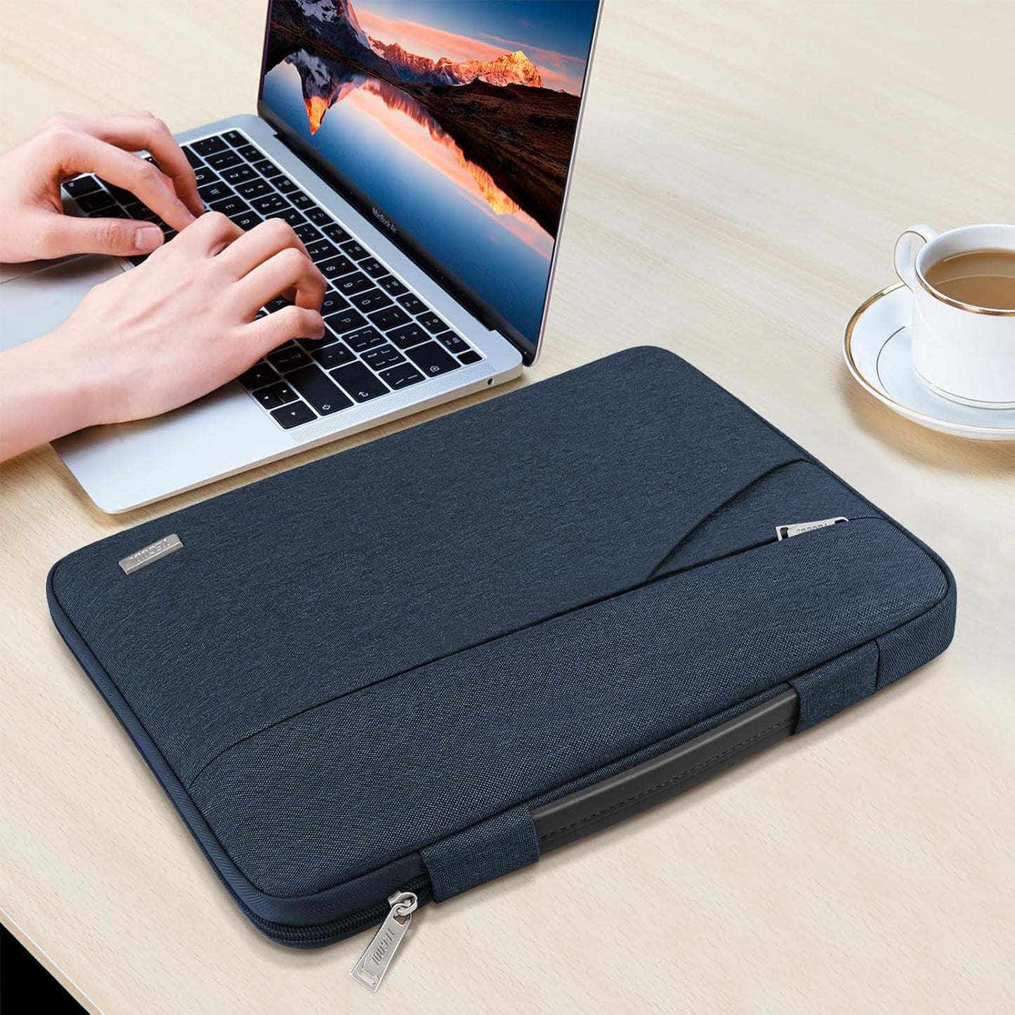 Laptop-Schutzhülle für 15,6", 15,6 Zoll Denim Blau