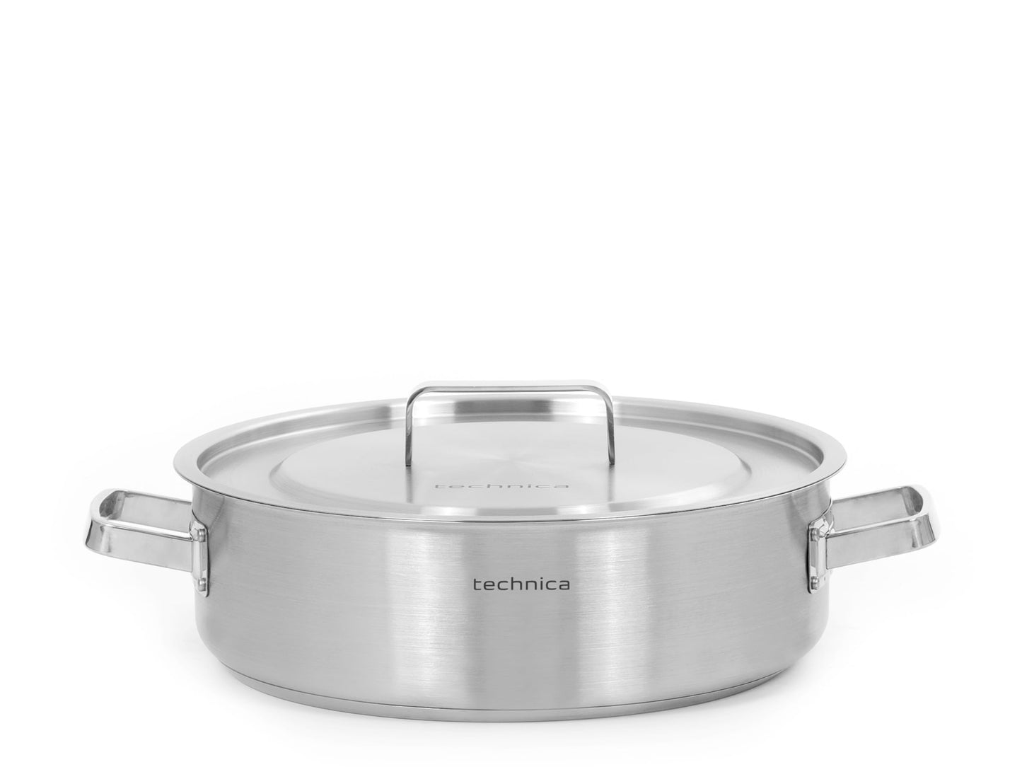 Induktionstopf 11,2 l Edelstahl 36 cm mit Deckel, 36 cm