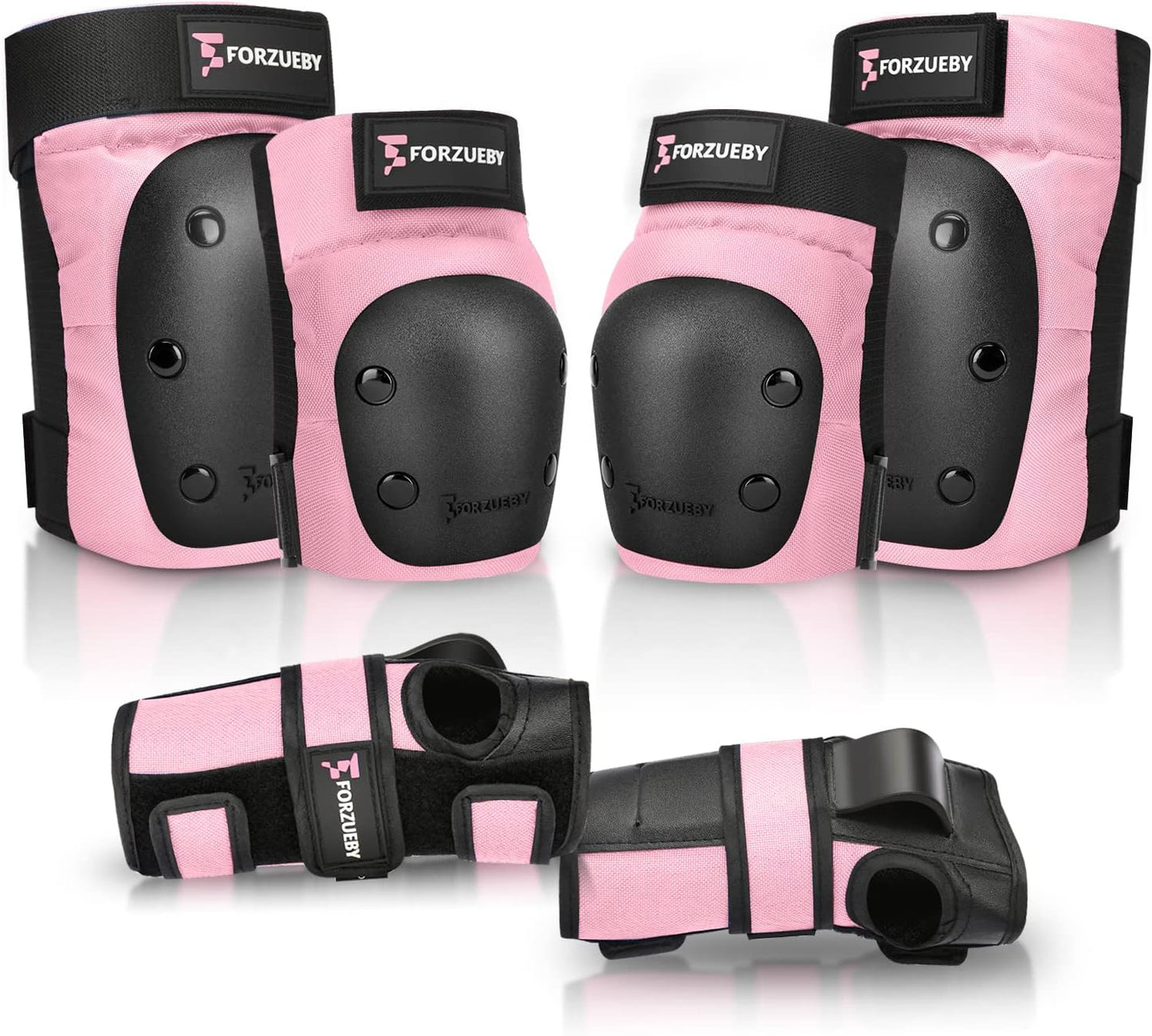 6-teiliges Schutzausrüstungs-Set, M Pink