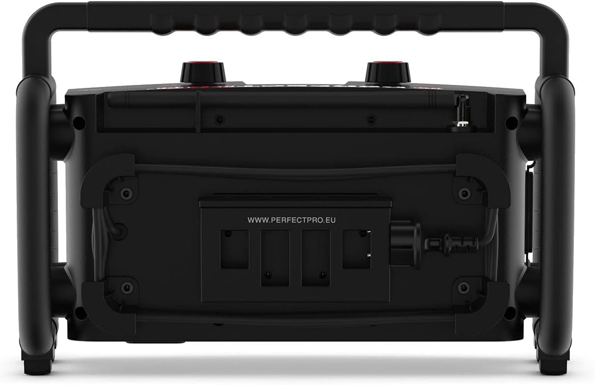Baustellenradio Rockbull mit DAB+ und Bluetooth