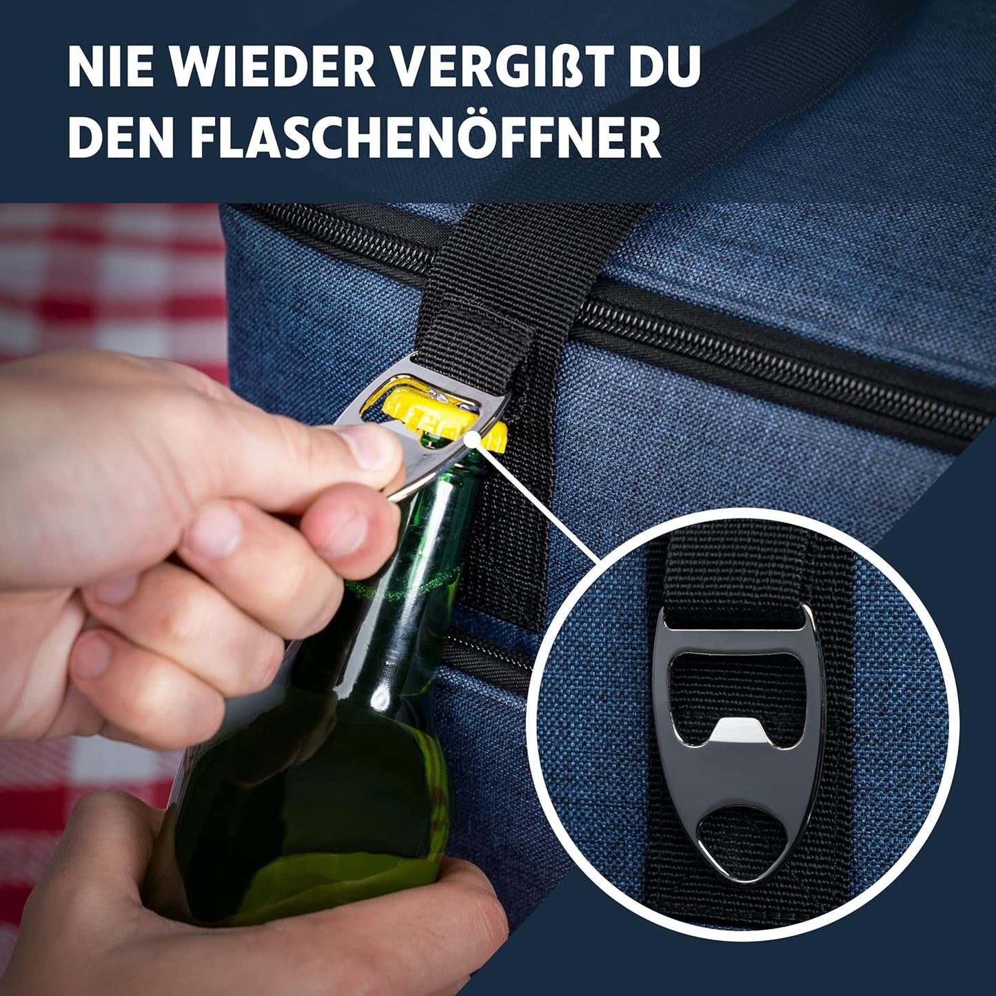 Kühltasche, 20 Liter, Blau