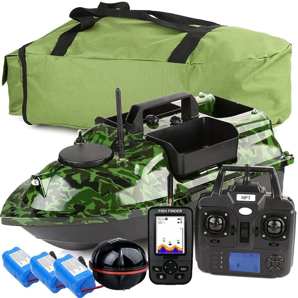 GPS Futterboot mit Fischfinder und LCD Sensor, Bait Boat 3 with Fishfinder