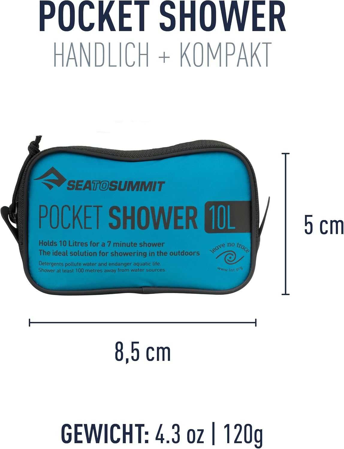 Pocket Shower, 10 Liters