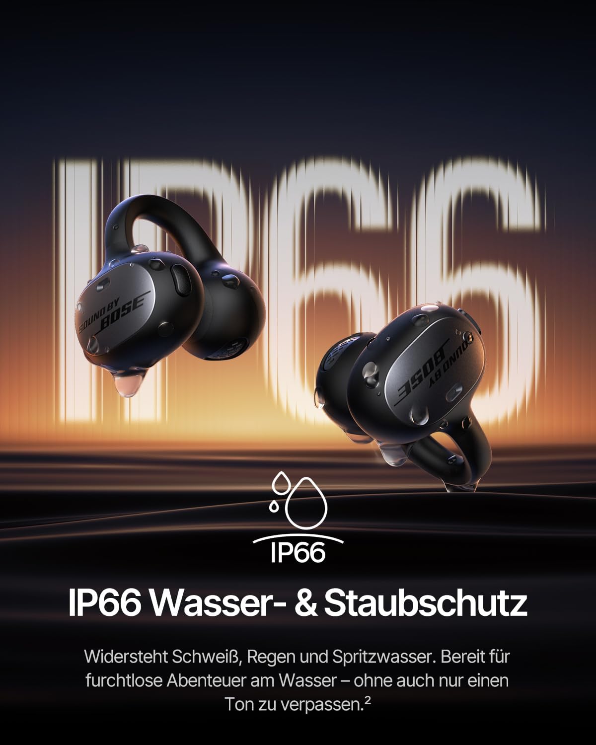 Inspire XC1 Open-ear Kopfhörer, Kosmisches Schwarz