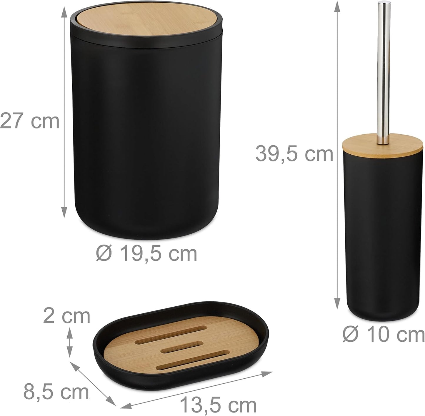 6-teiliges Badezimmer-Set