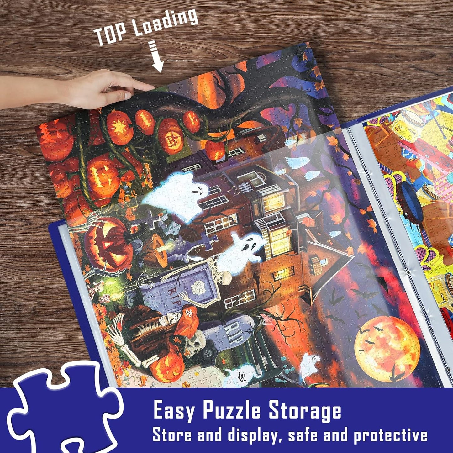 Puzzle-Aufbewahrungsordner für 1000 Teile, 1000 Piece