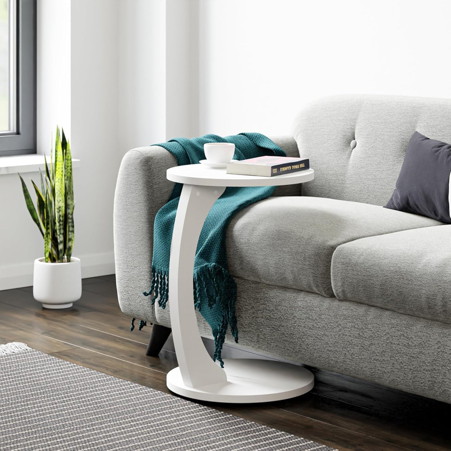 Couch Beistelltisch Holeby, Weiss