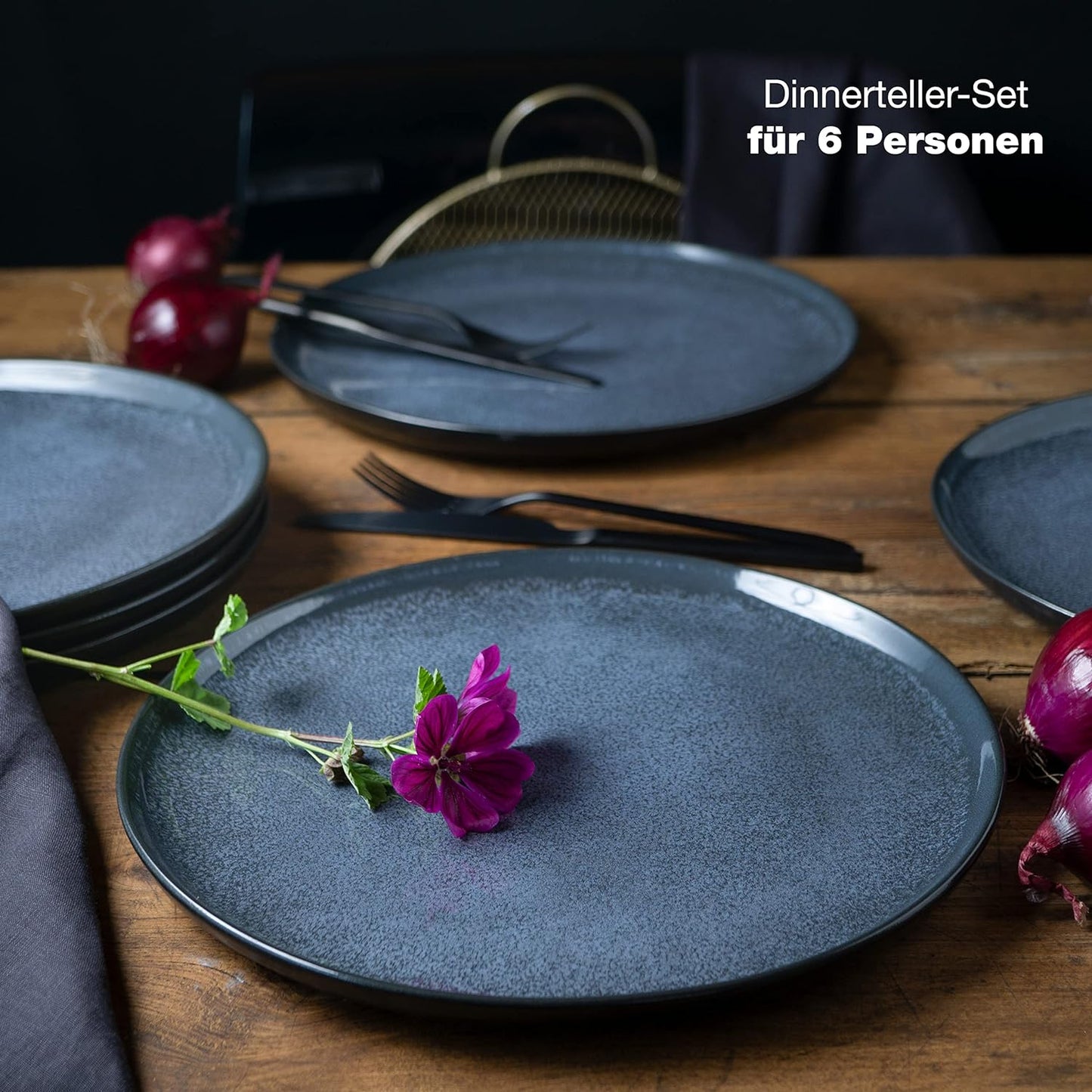 VIDA Dinner Teller Set, 6x Grosse Teller