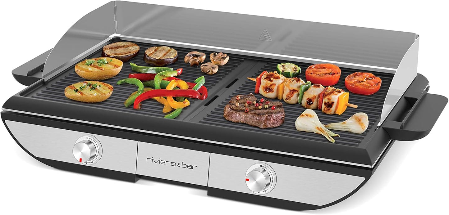 Elektrogrill mit Temperaturanzeige