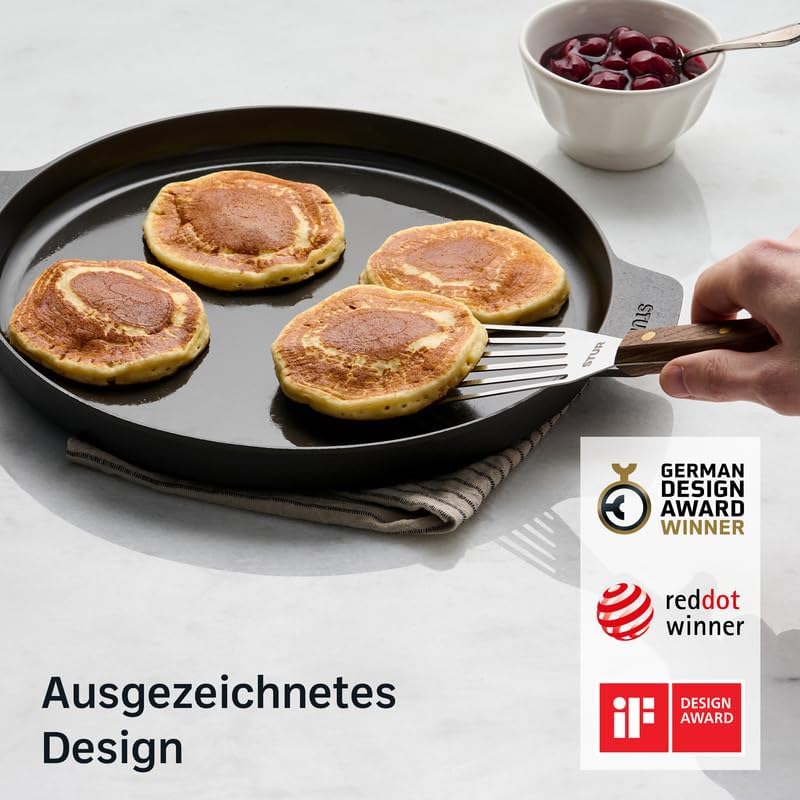 Gusseisenpfanne für Crêpes & Pfannkuchen, 30 cm