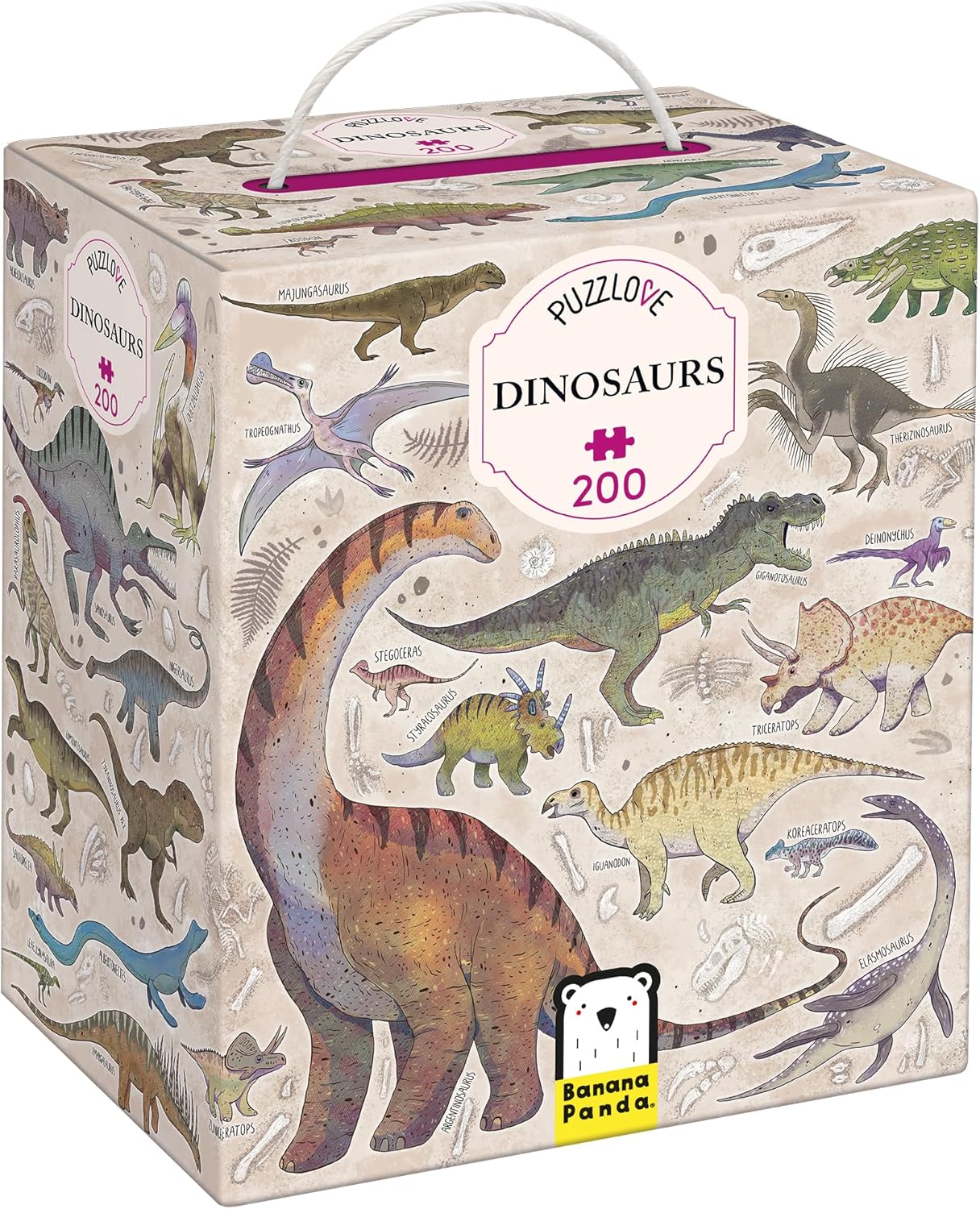 – Puzzlove Dinosaurier – 200 Teile, Dinosaurier (200 Stück)