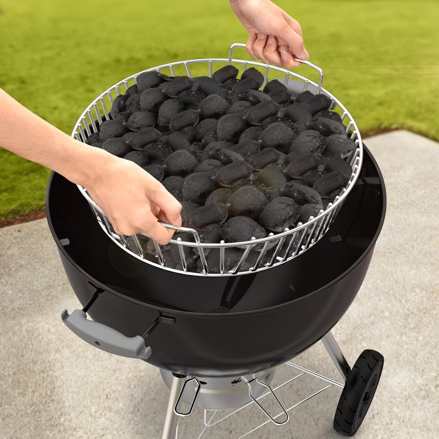 Holzkohlenkorb für Kugelgrill