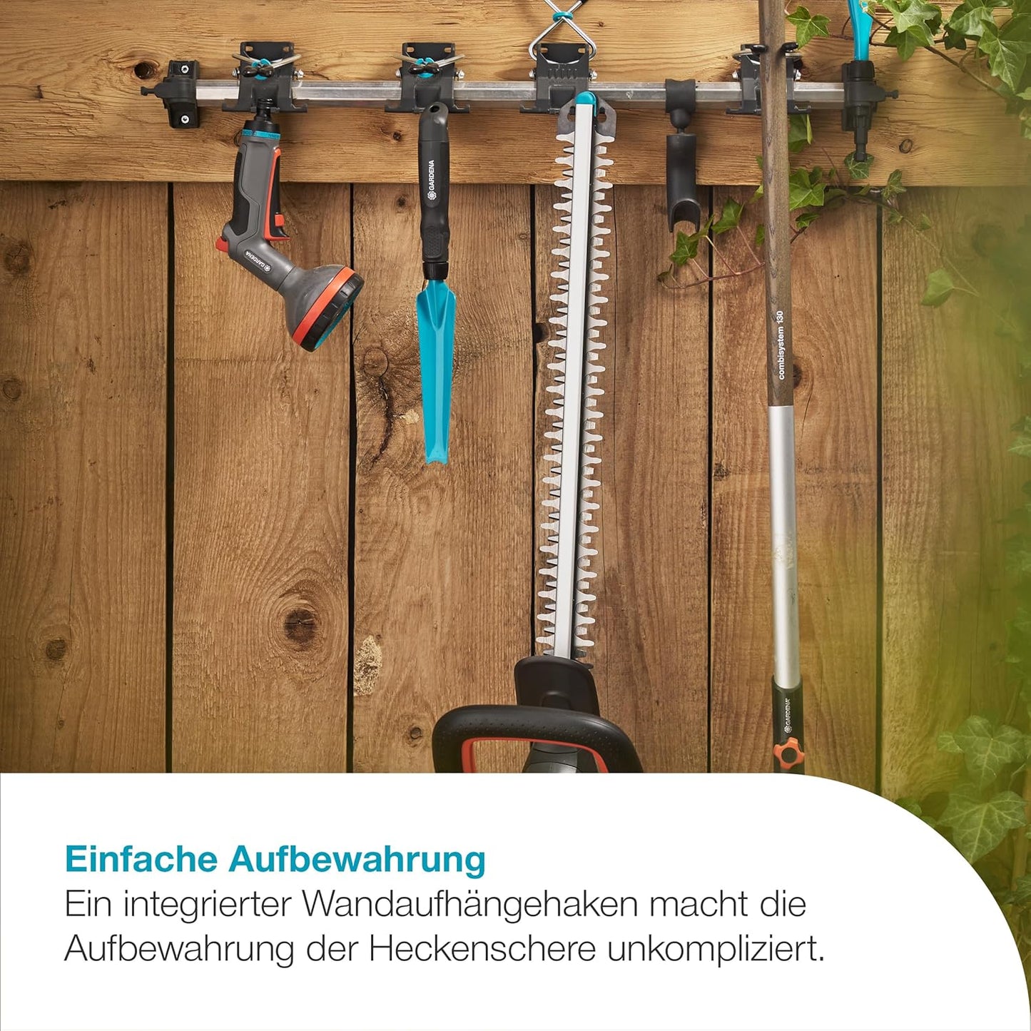 Akku-Heckenschere EasyCut, mit Akku