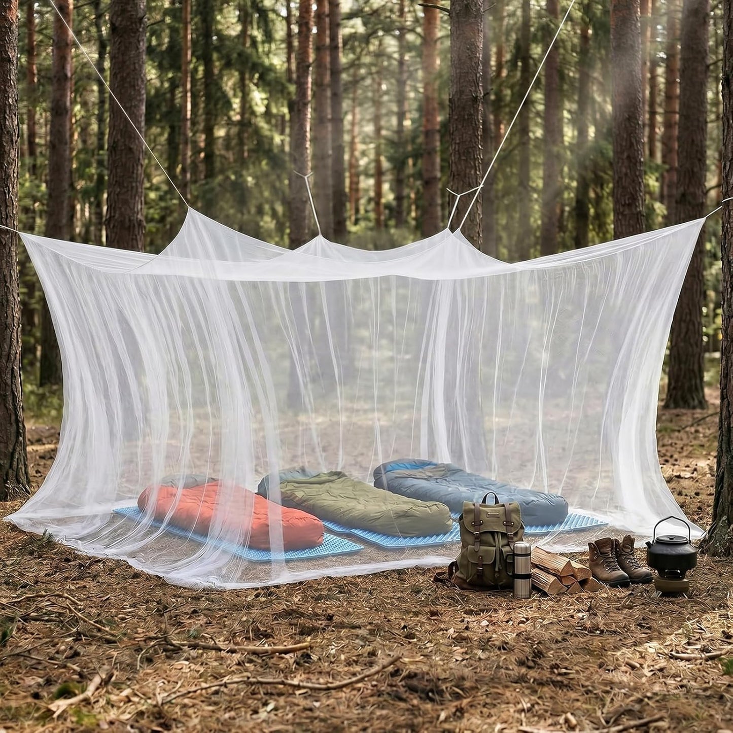 Moskitonetz für Doppelbett