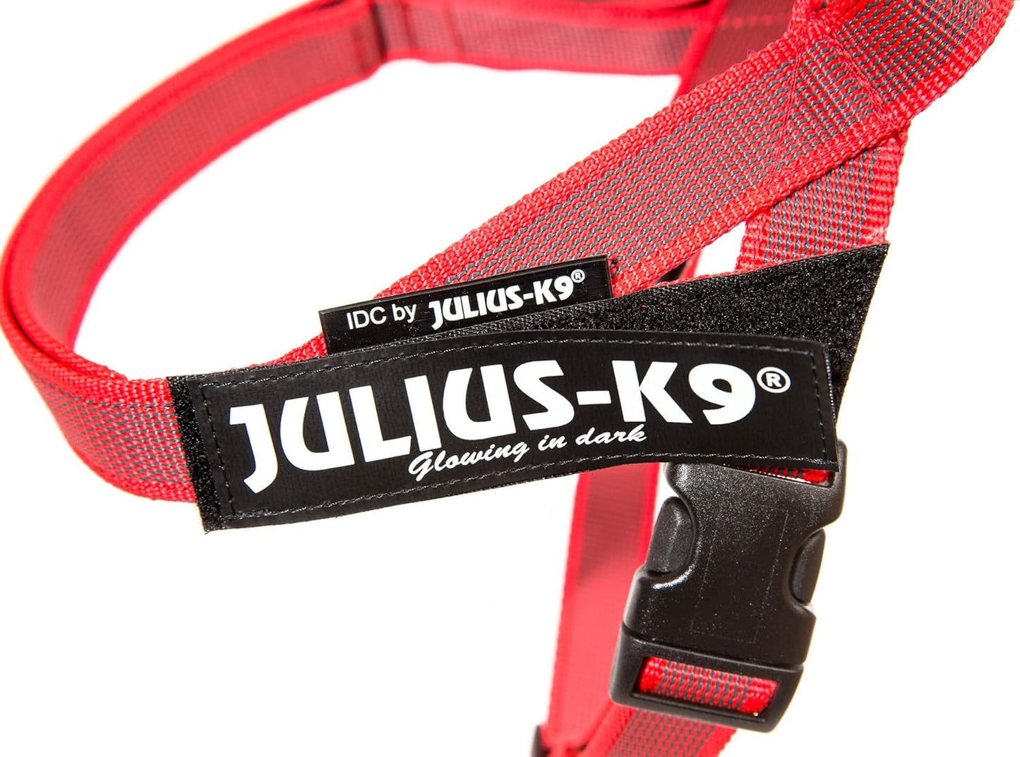 Hundegeschirr, XS / Mini-Mini rot-grau