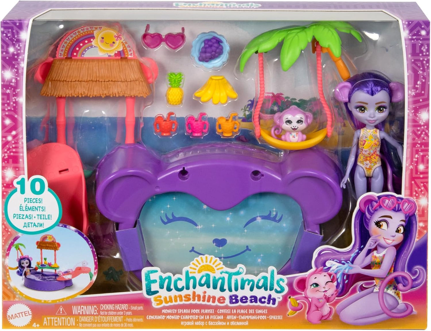 Affen-Swimmingpool-Spielset, Affen-swimmingpool-spielset