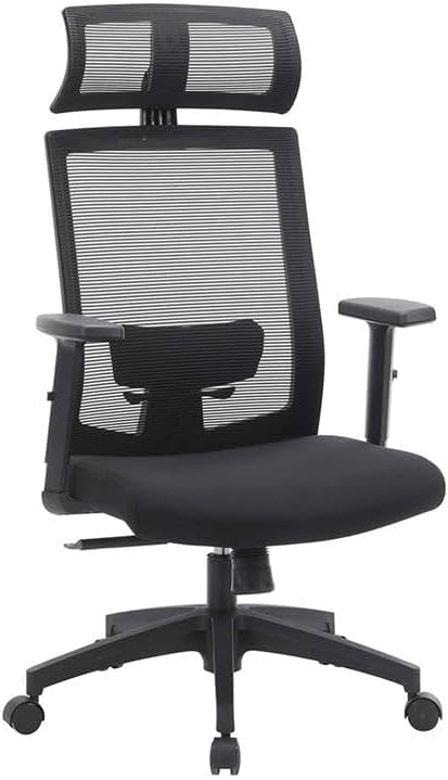 Schreibtischstuhl OBN55BK, Schwarz