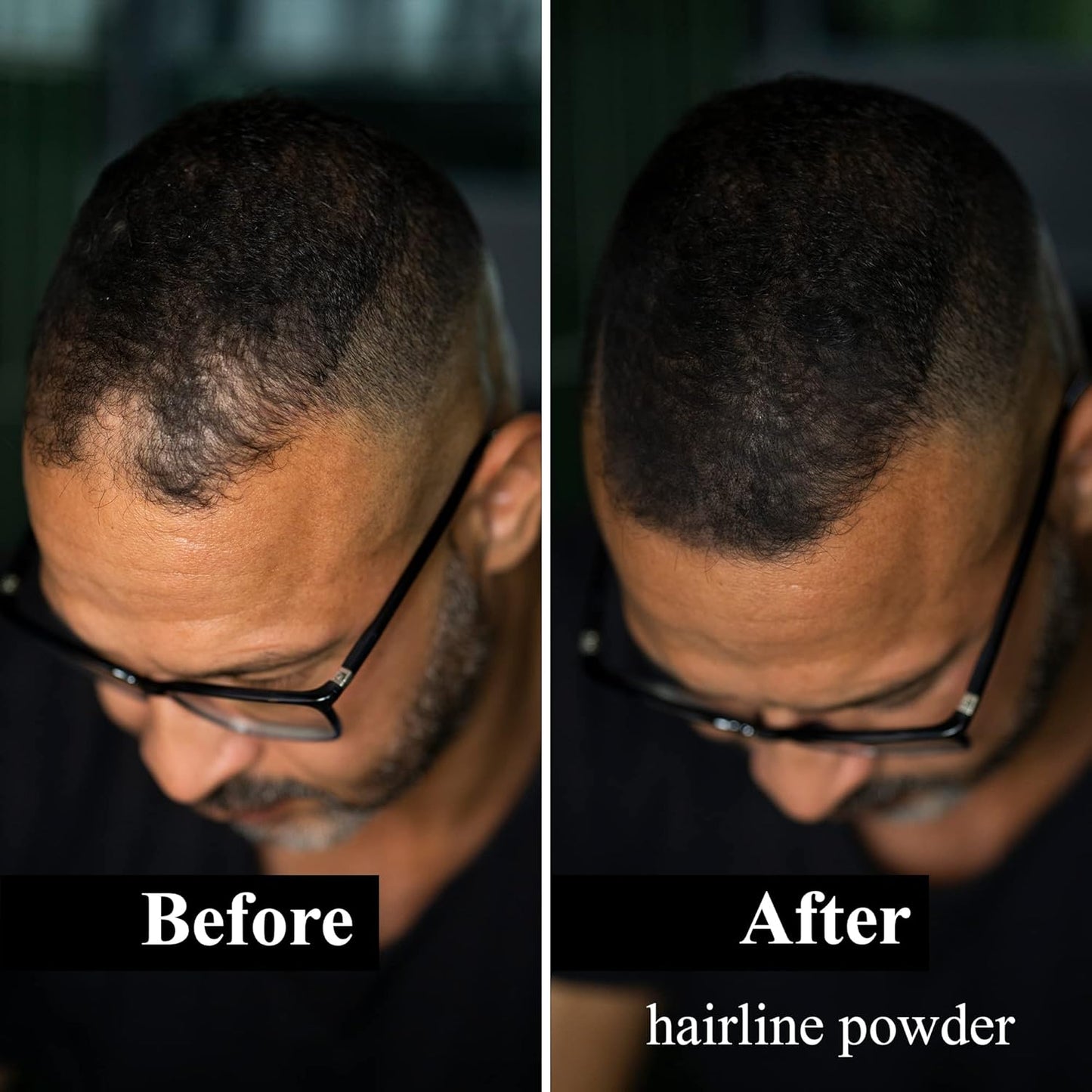 Haarverdichtungspuder mit Soforteffekt, Braun