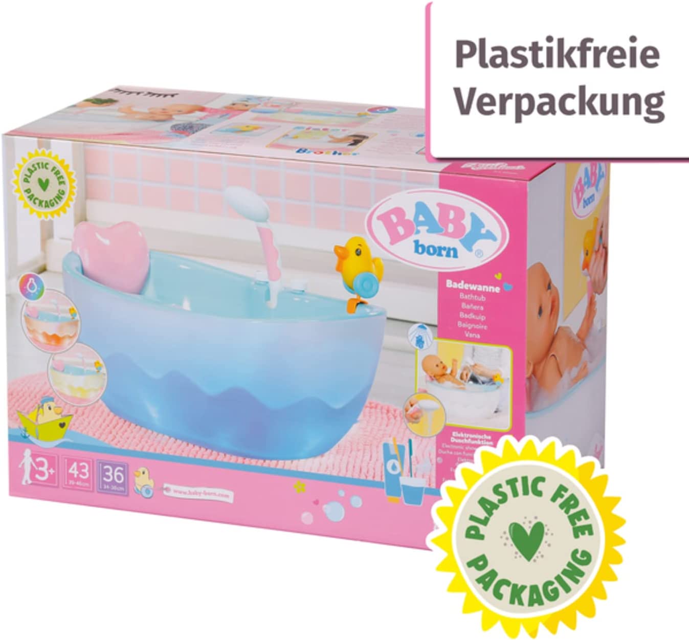 BABY born® Bath Badewanne, Puppenzubehör, Single