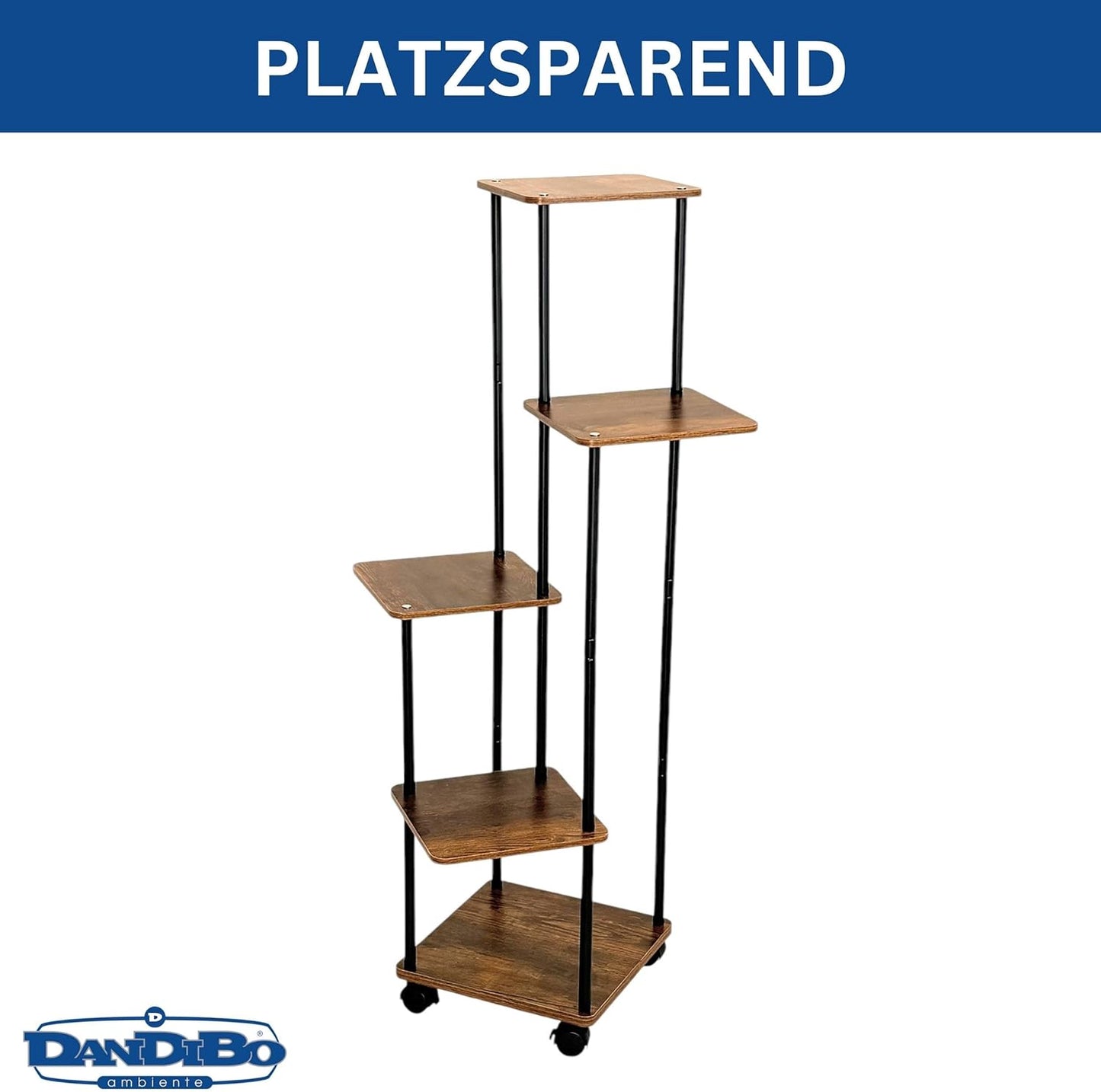 Rollbare Blumentreppe 96580 mit 5 Etagen