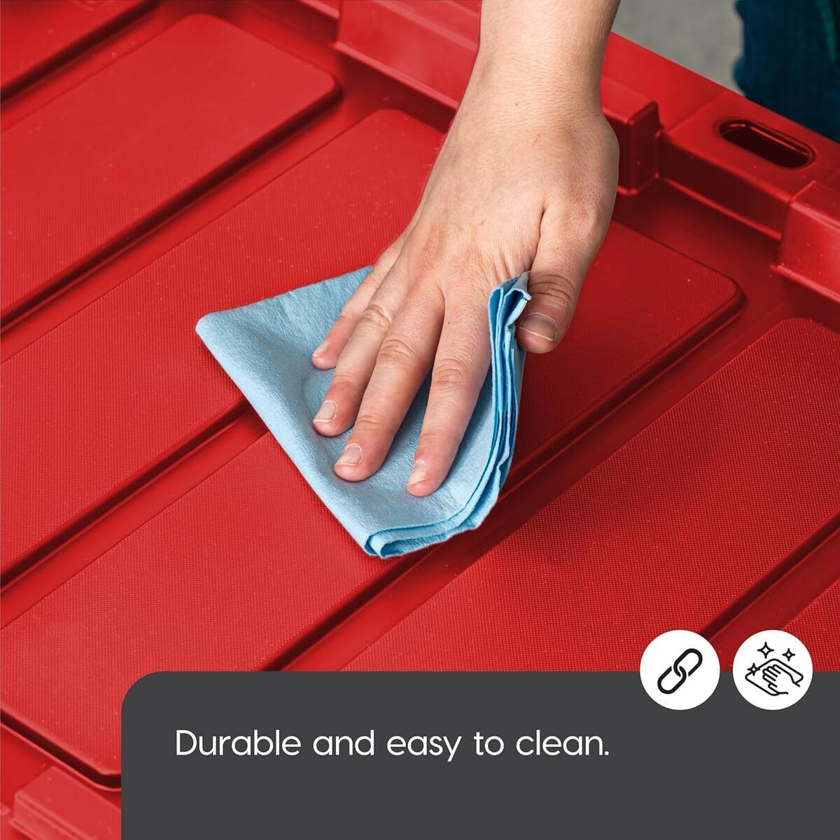 Heavy Duty Organisation Boxen 100L (3er-Set), 100L