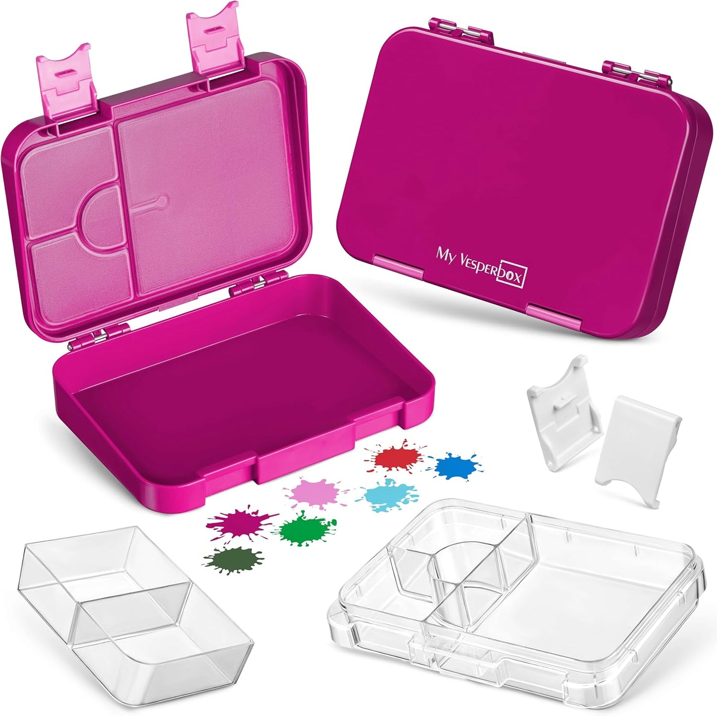 Len Bento Box für Kinder, Lila