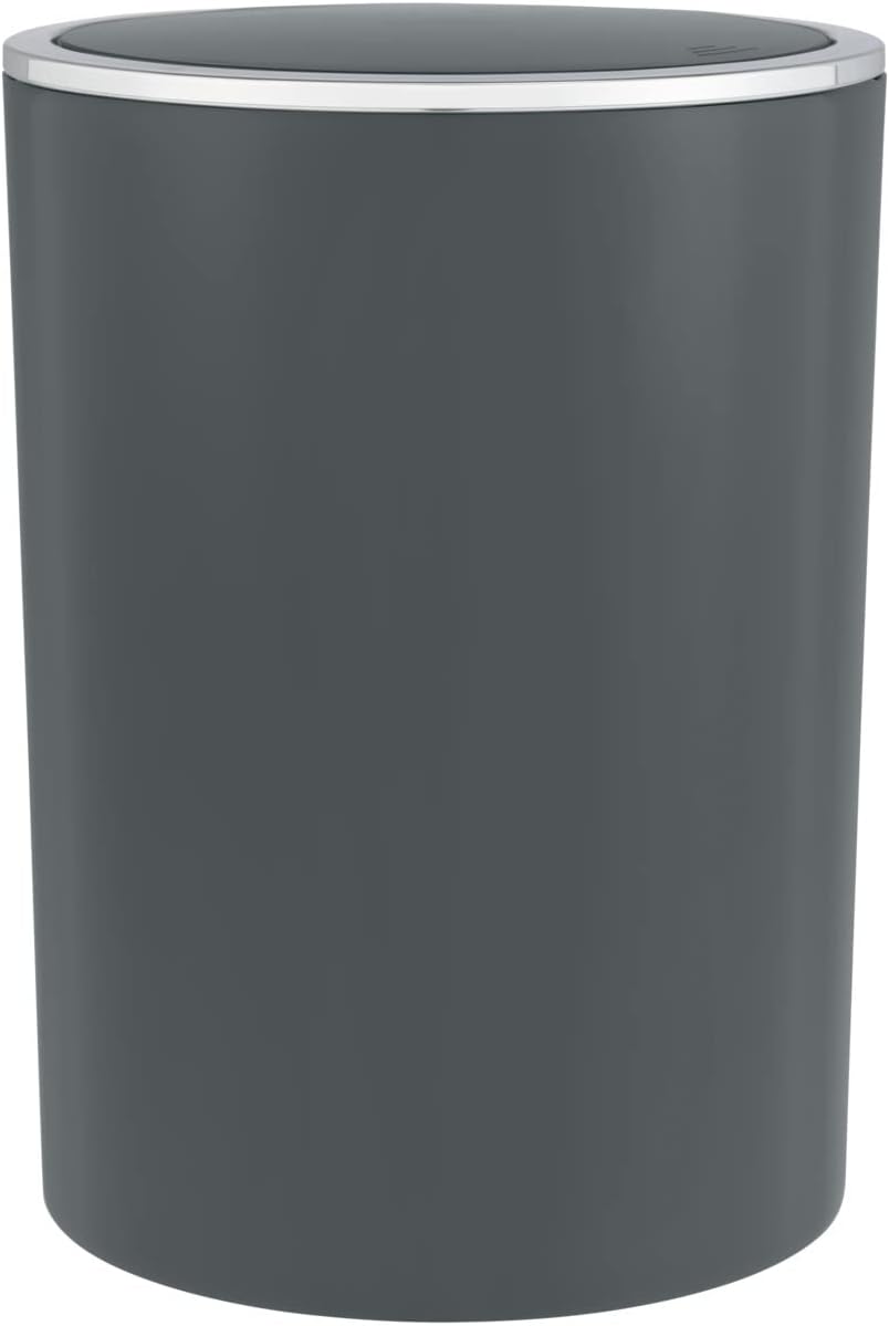 Schwingdeckeleimer Inca, Anthrazit 5 L