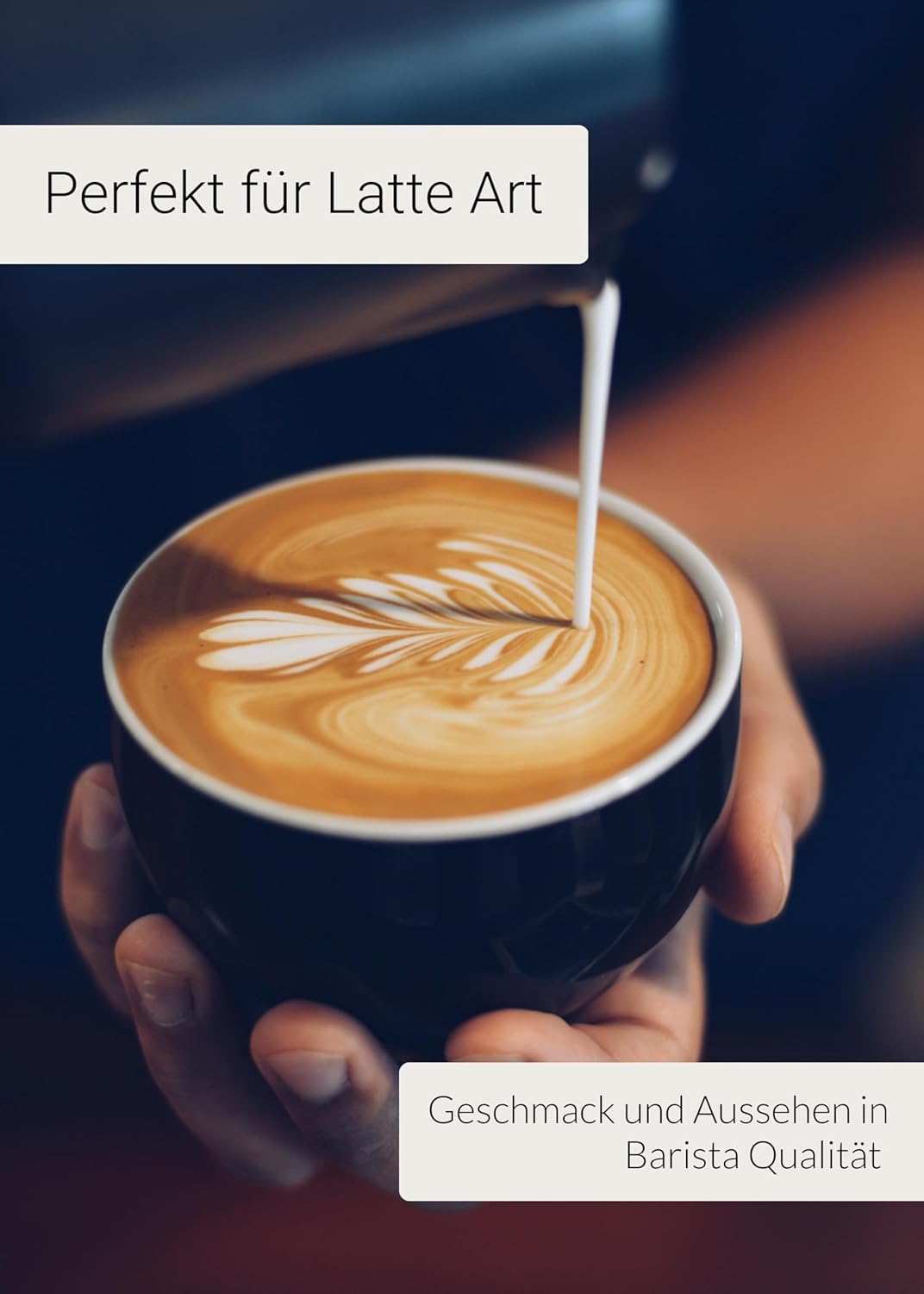 Barista Milchkännchen, Schwarz/Anthrazit 150ml