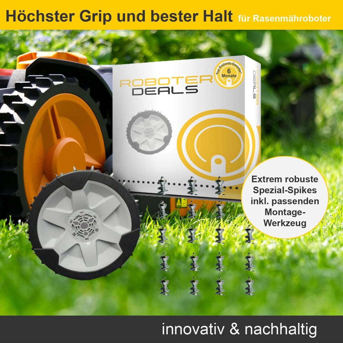 Edelstahl Spikes