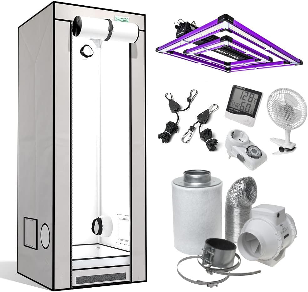 Growzelt Komplettset, XS + ATS 200W