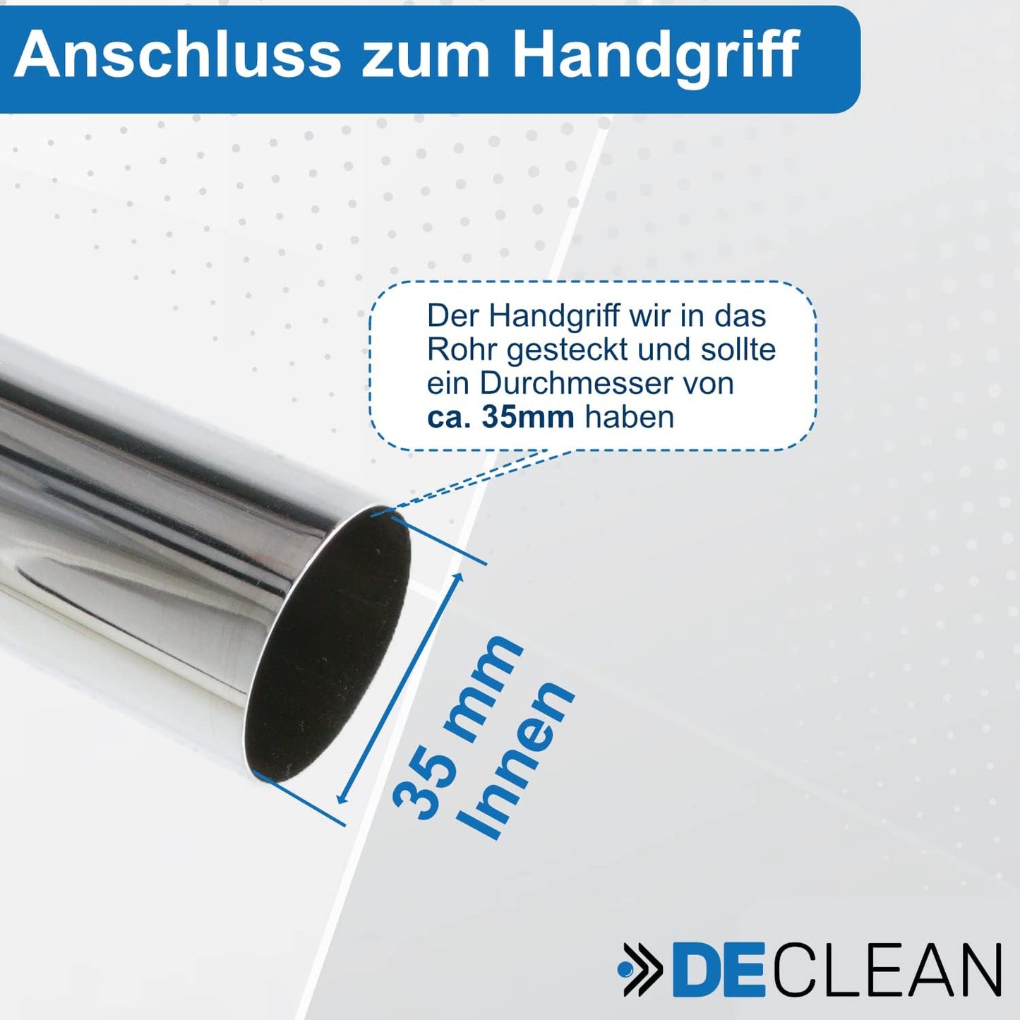 Teleskop-Staubsaugerrohr für Siemens XS Dino XXS