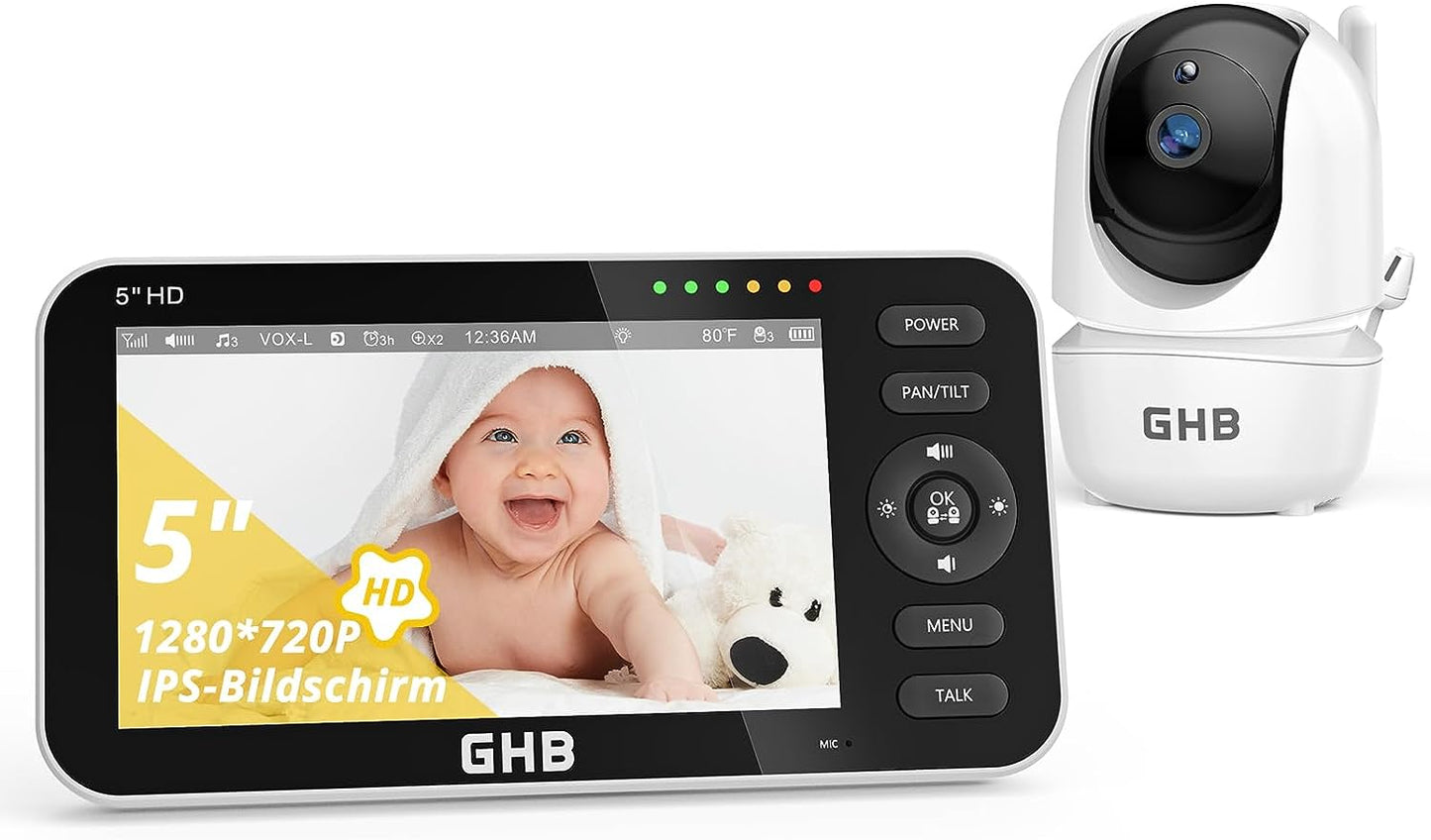 Babyphone mit Kamera, Modell 2023