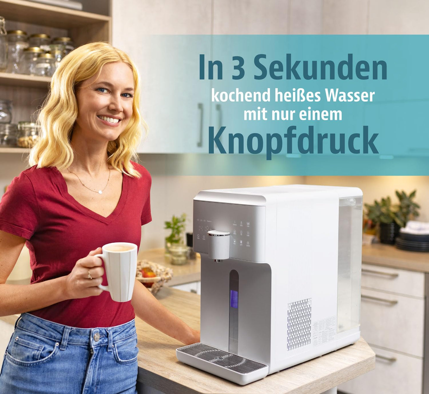 Osmose-Wasserfilter, Weiß