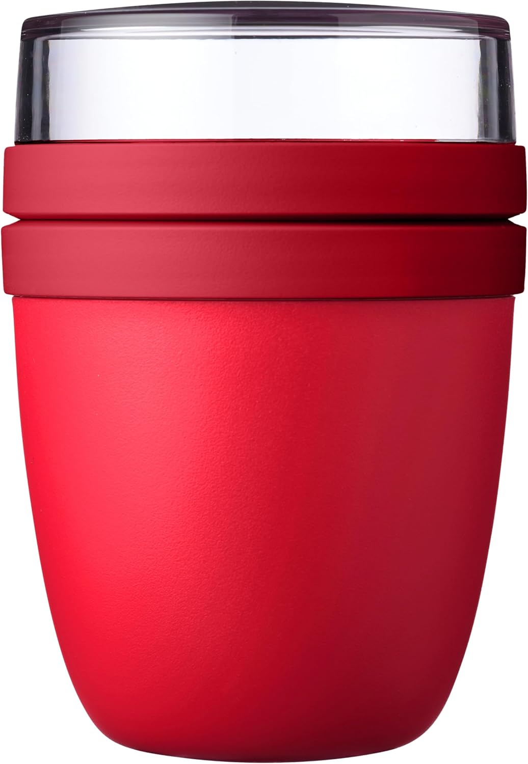 Lunchpot Ellipse für Joghurt & Müsli (700 ml), Campus Red Original Keine Personalisierung