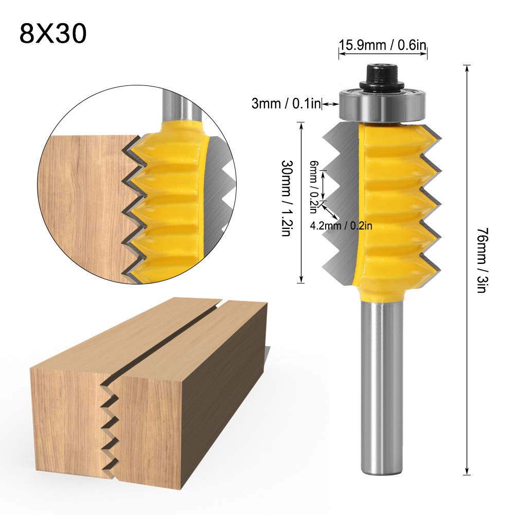 Holzfräser, 8 x 30