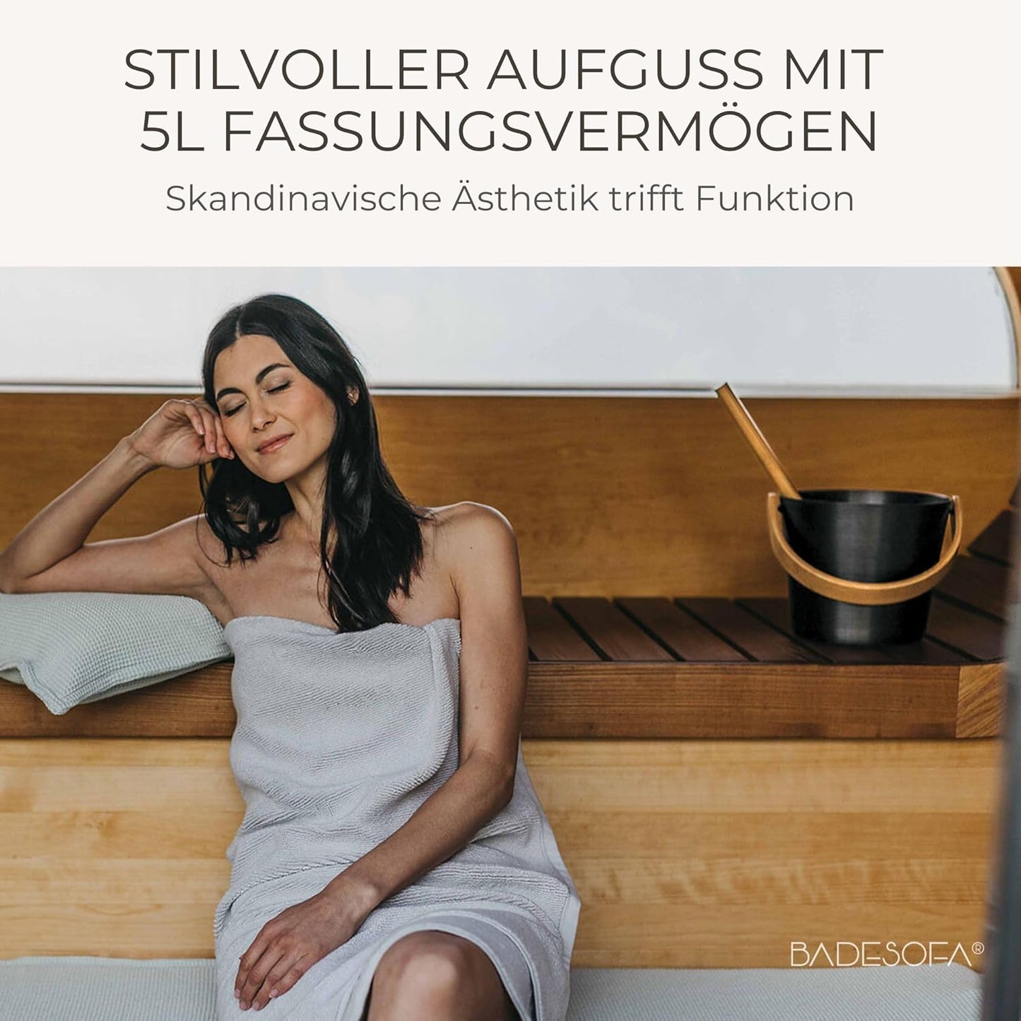 Sauna-Eimer Set, Saunaeimer-Set