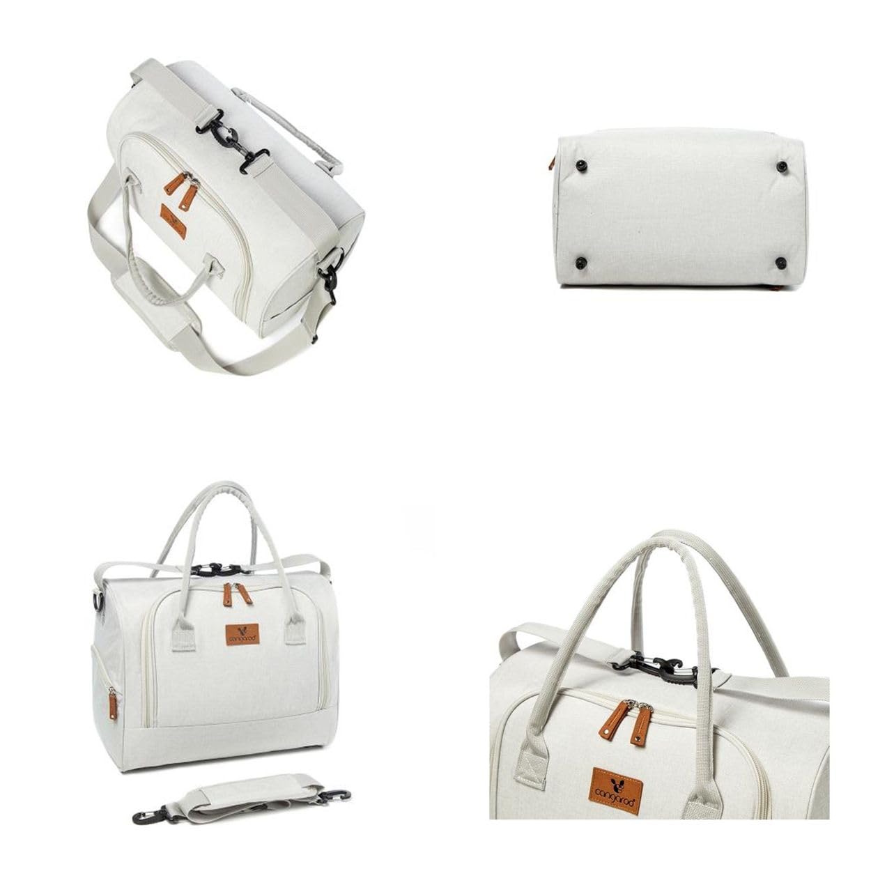 Wickeltasche Jossie, Beige