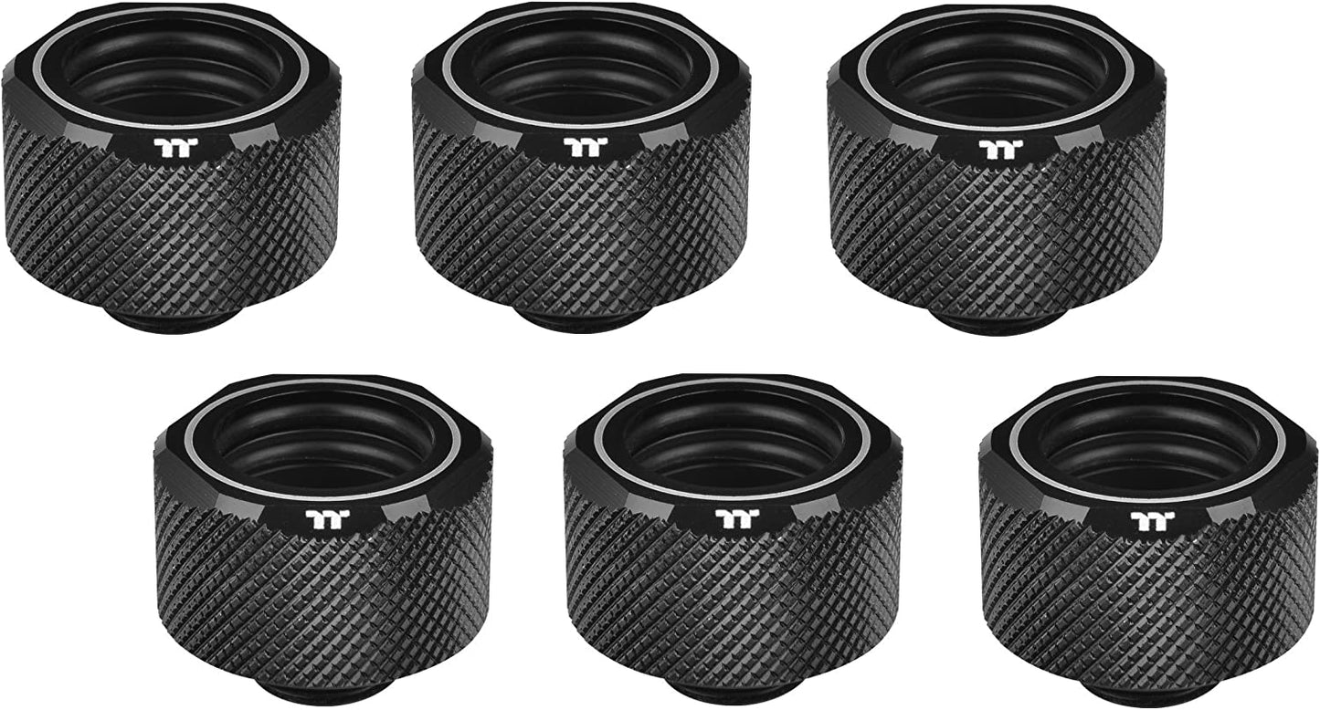 Pacific C-PRO G1/4 PETG Tube 16mm OD Compression – Black, Verbindung