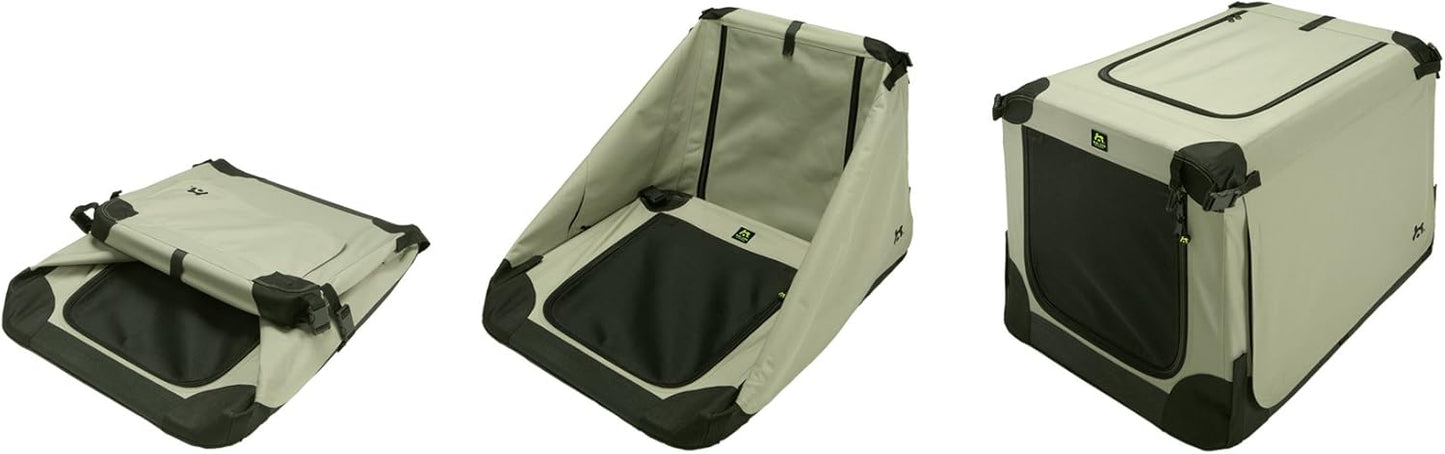 Faltbare Hundebox, XS, hautfarben XS 62 - (62 x 42 x 41 cm)